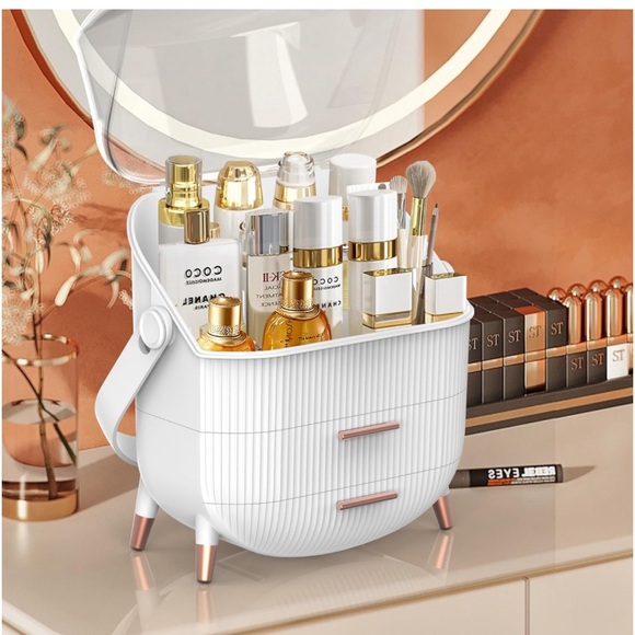 Teen Girls👱🏽‍♀️Gift🎁Makeup💄Skincare🧴Jewelry💍Organizer w Lid - Picture 8 of 10